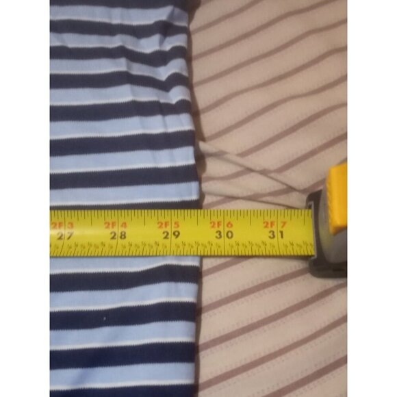 Polo Ralph Lauren Men’s 3XB Big Navy Blue Blue Stripe Short Sleeve Polo Shirt - Picture 12 of 13